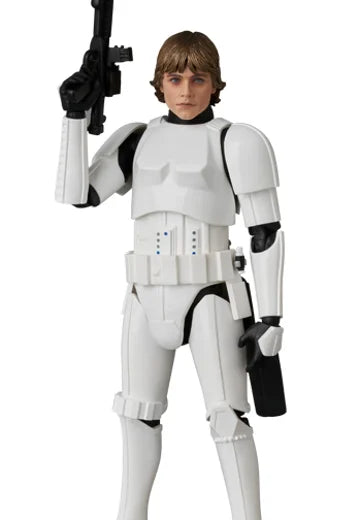 Medicom Toy Genuine MAFEX No.259 Stormtrooper (TM) Ver. 2.0 MAFEX No.256 The Mandalorian (Chrome Ver) Action Figure Toy Boy Gift