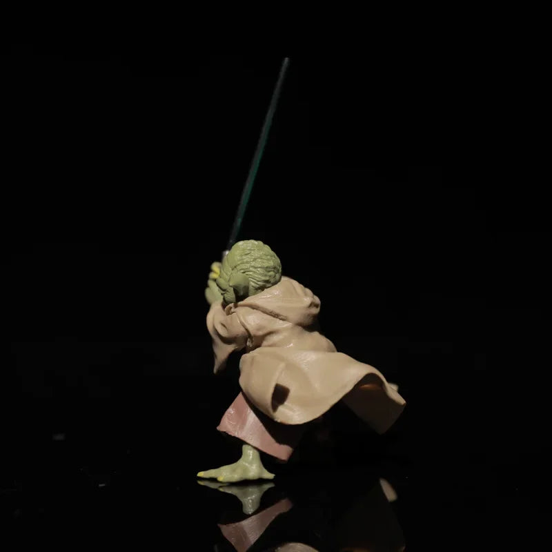 Star Wars Mandalorian Master YODA Action Figure - Collectible Toy with Sword