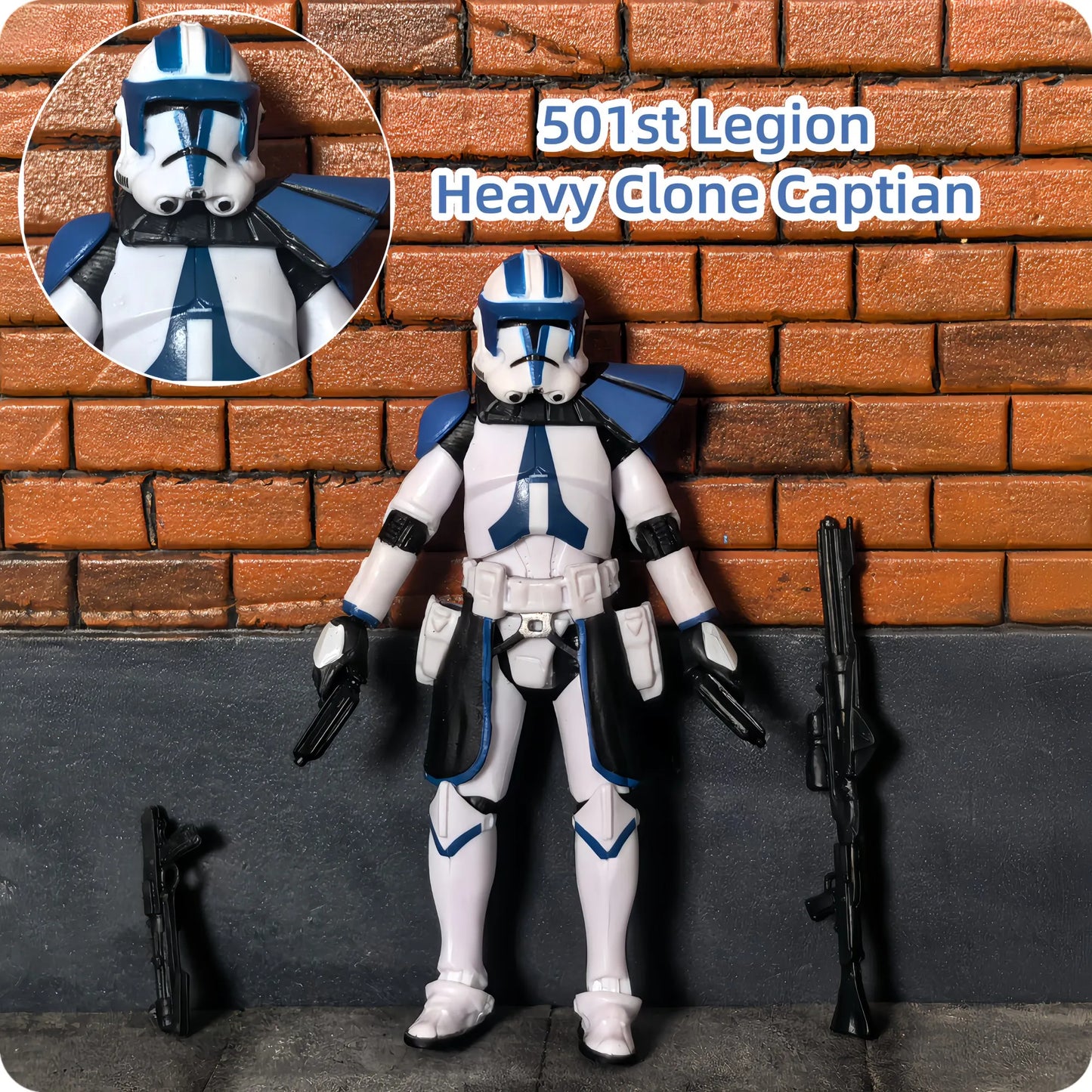 Star Wars Clone Trooper 41st Elite Corps or  501st Legion | 3.75 Inch figure