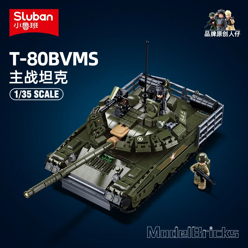 T-80BVMS Main Battle Tank 798 pieces