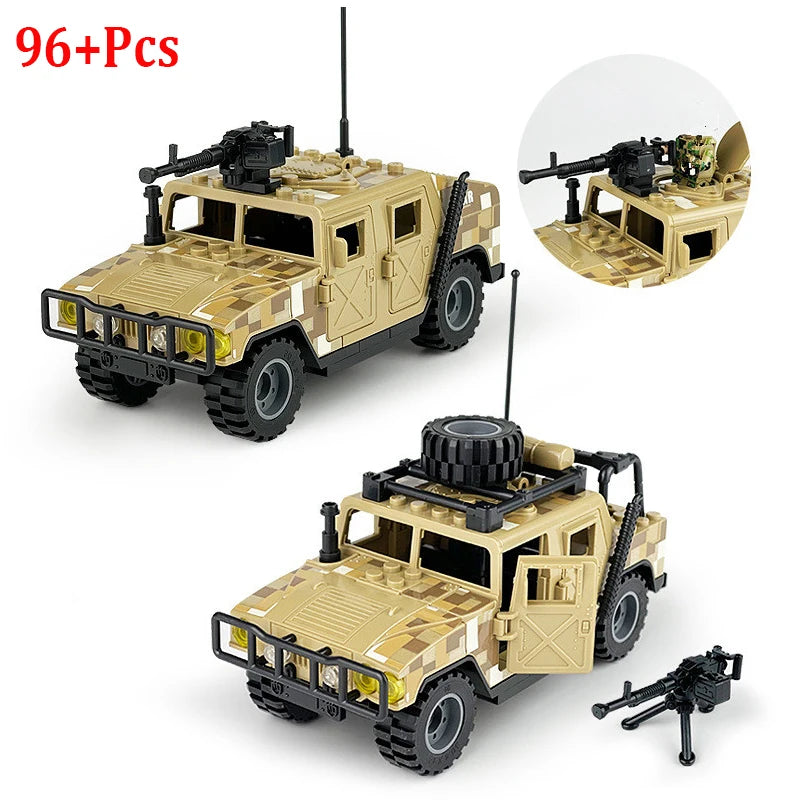 Multi-Mode Military Armored Off-Road Vehicle Humvee/Jeep/H1