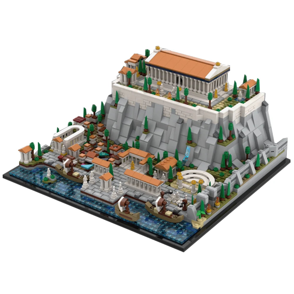 City of Athens (Acropolis, Parthenon, Amphitheatre, Docks +)