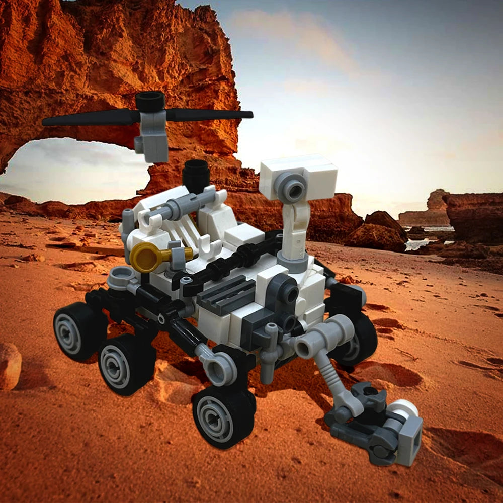 NASA Perseverance Rover And Longevity Building Blocks Model Sets NASA Perseverance Rover Mars Exploration Rover Bricks Toys Gifts