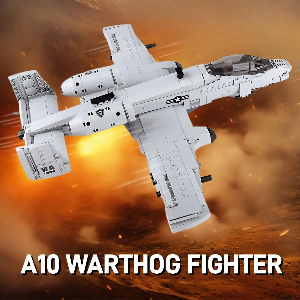 WW2 A10 Warthog Plane Fighter Jet