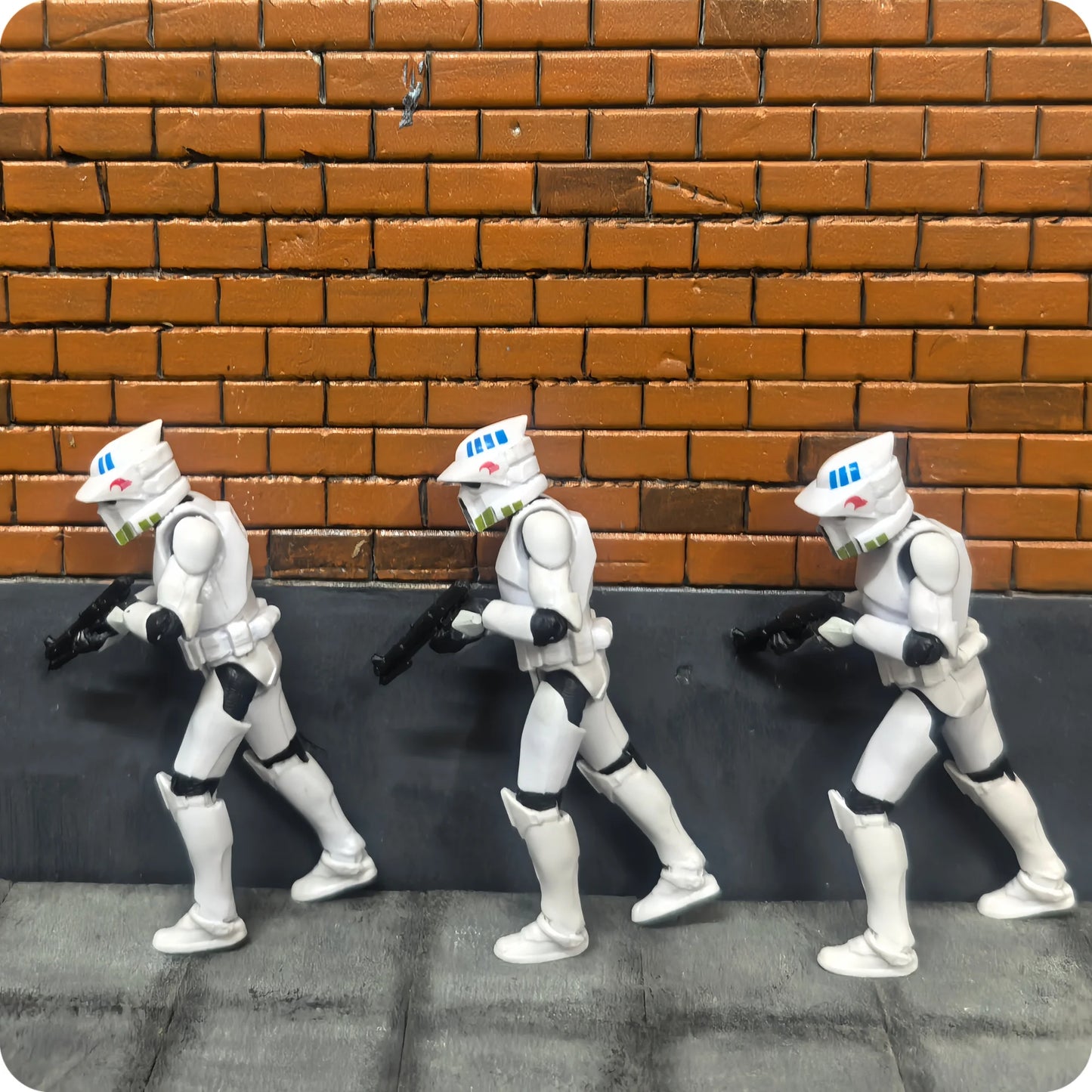 Star Wars  Clone Trooper  212th or 442nd Siege Battalion |  3.75 Inch figure