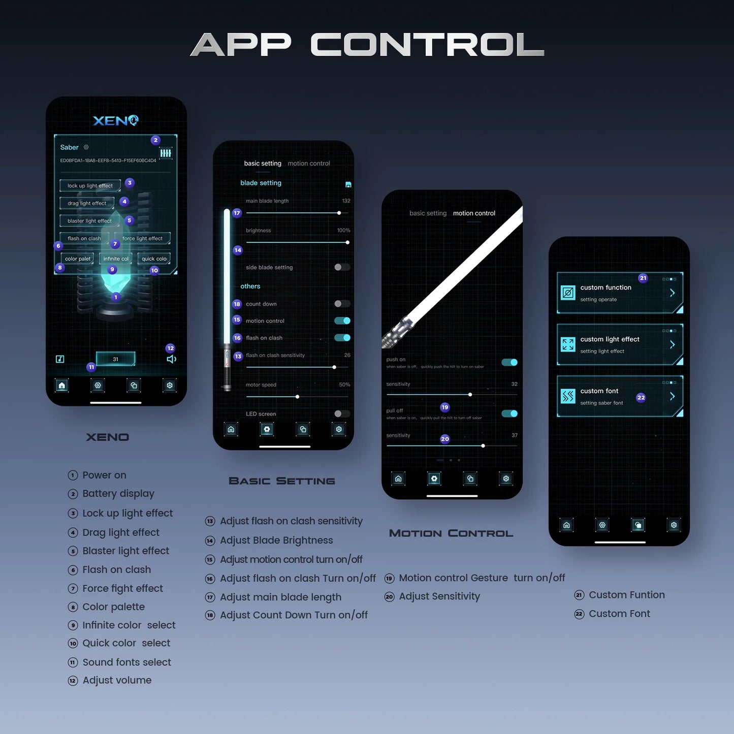Vader Xenopixel 3.0 | App Controlled