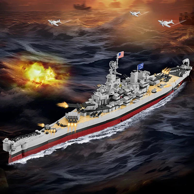 WW2 Missouri Battleship