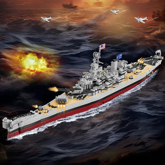 WW2 Missouri Battleship