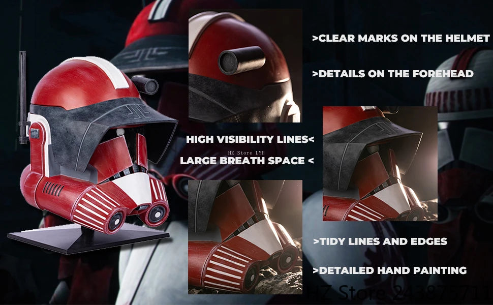 Clone Arc Commander Fox Helmet