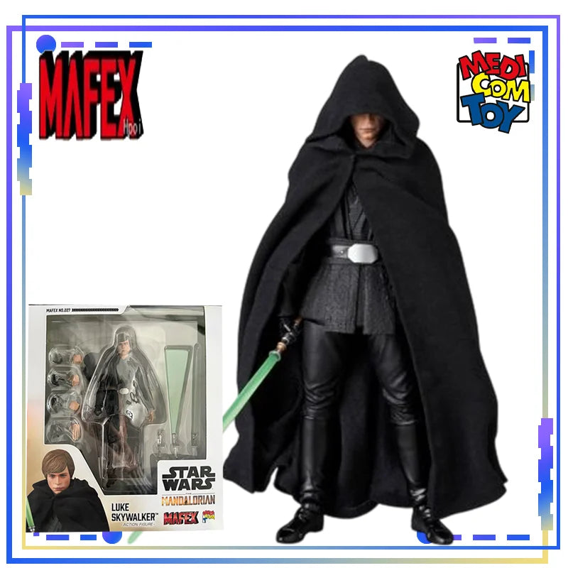 Medicom Toy Genuine MAFEX No.259 Stormtrooper (TM) Ver. 2.0 MAFEX No.256 The Mandalorian (Chrome Ver) Action Figure Toy Boy Gift