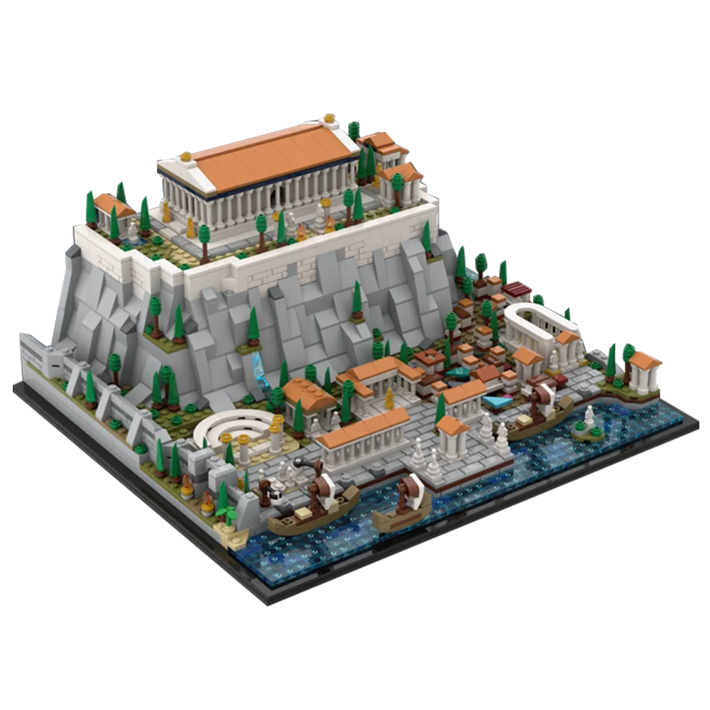 City of Athens (Acropolis, Parthenon, Amphitheatre, Docks +)