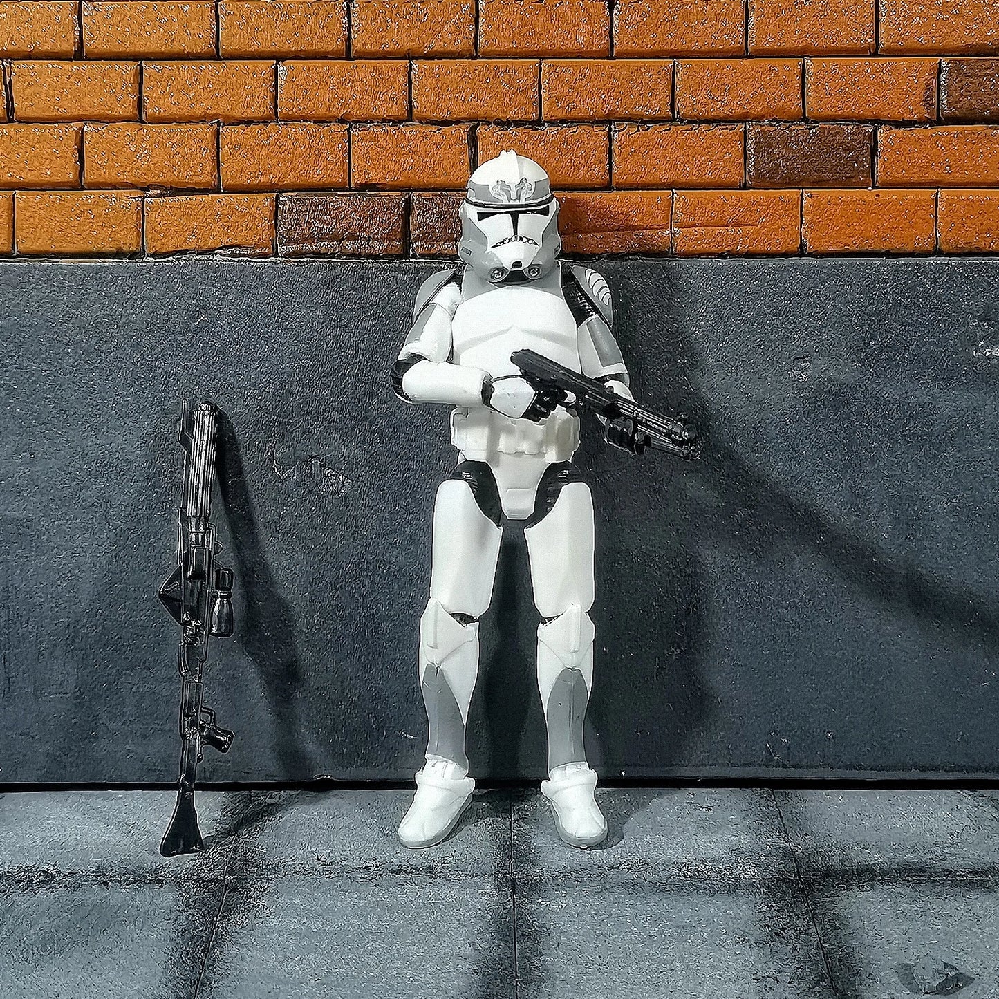 Star Wars 1/18 Airborne 212th or 104th Wolfpack 3.75 Inch Trooper