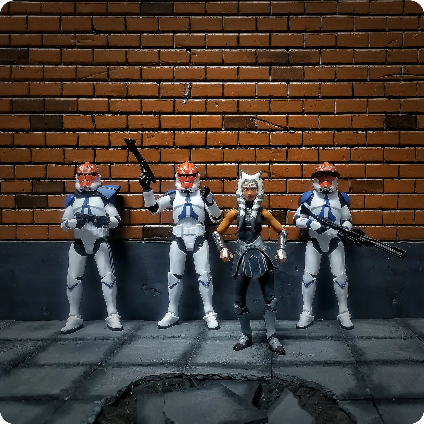 Star Wars 3.75 Inch Trooper 1/18 Clone Troopers (you pick)
