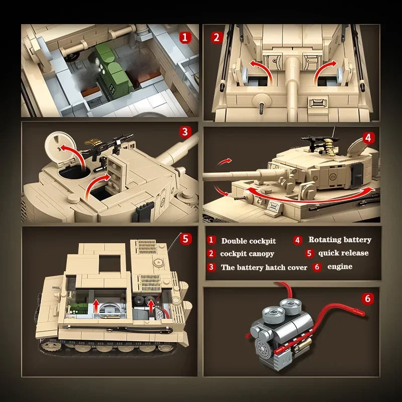 WW2 Tiger I Heavy Tank