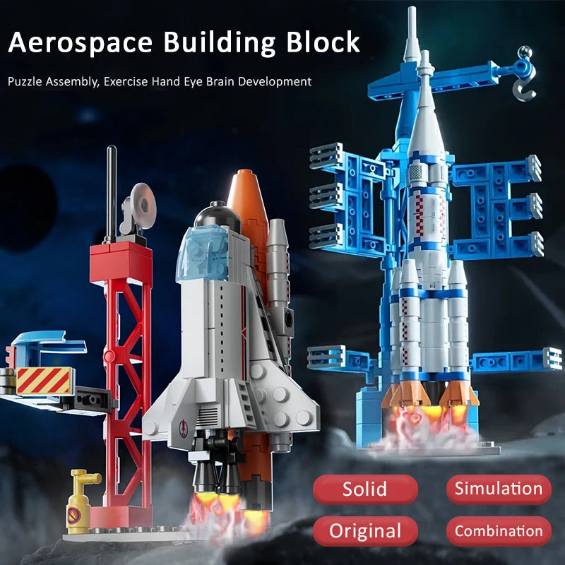 Aerospace Space Rocket Launch Center Base