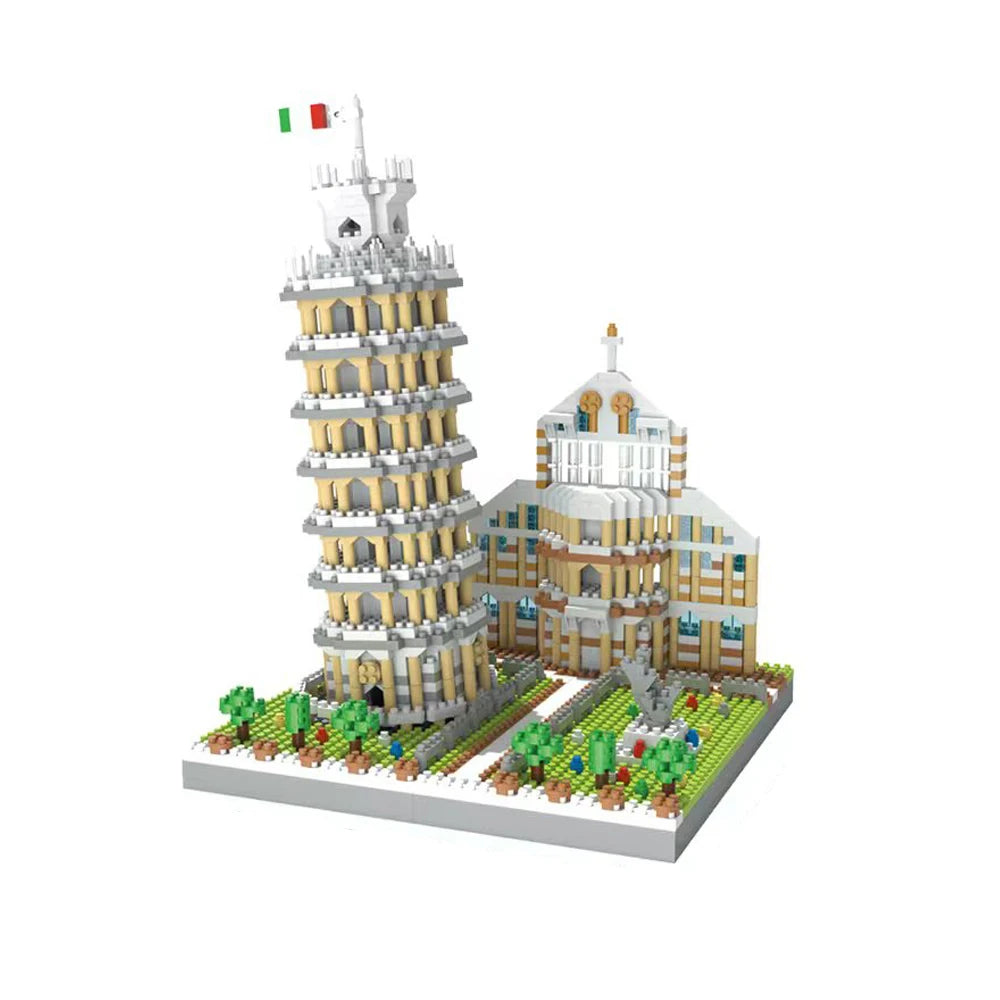 Leaning Tower of Pisa Mini Blocks – Geeky Grotto