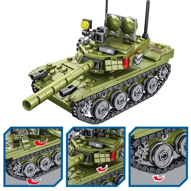 Type 85 Main Battle Tank WW2 | 336 pcs