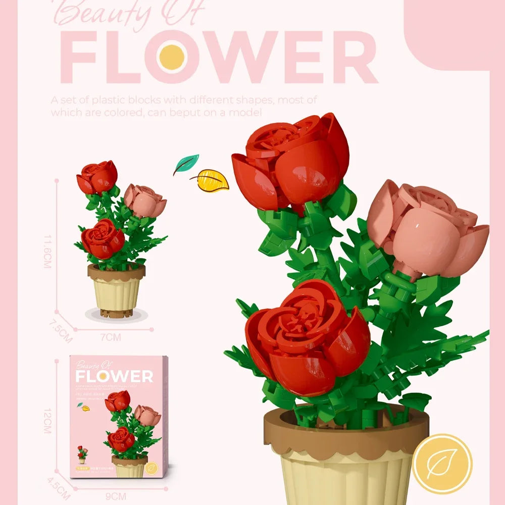 Mini Flower with Pot