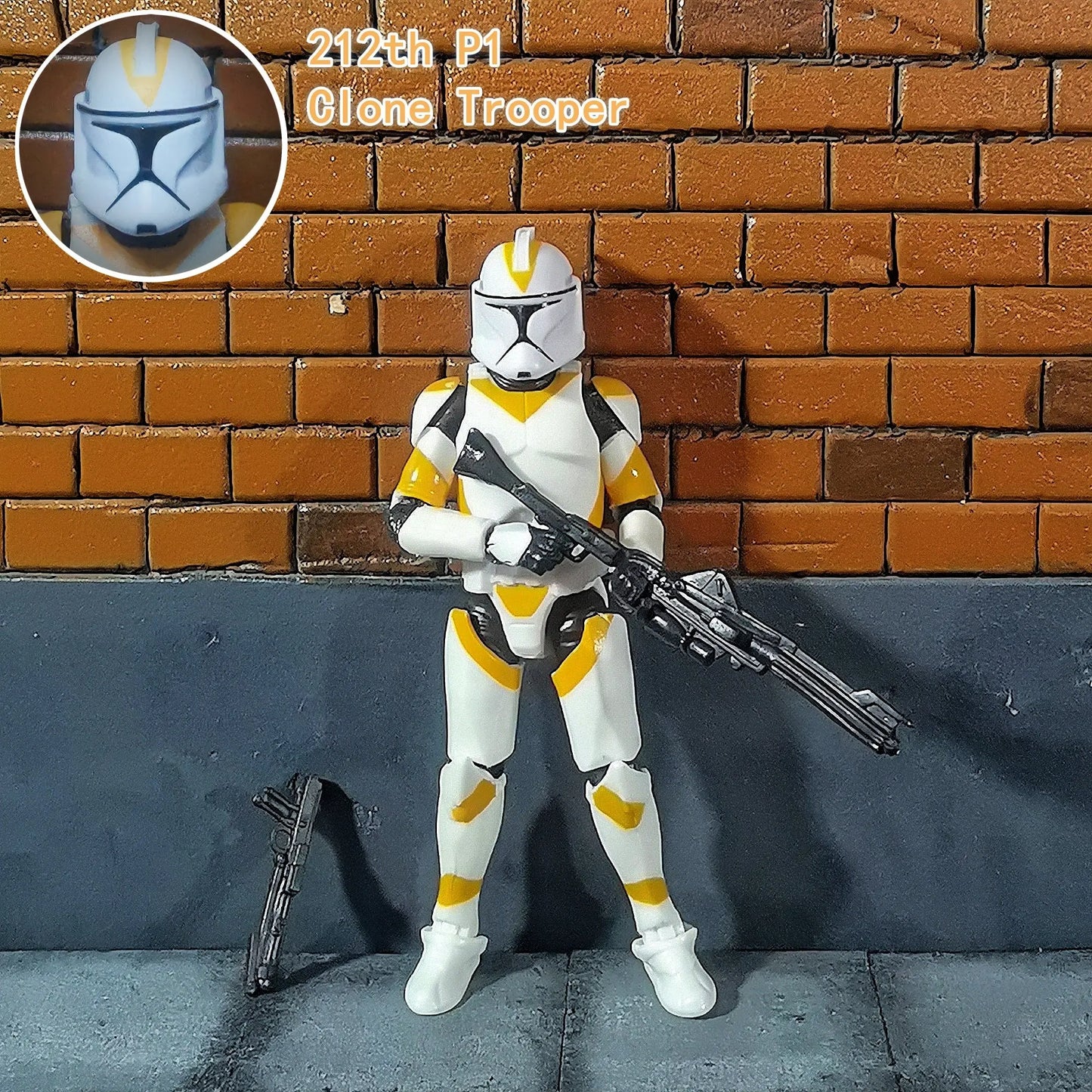 Star Wars  Clone Trooper  212th or 442nd Siege Battalion |  3.75 Inch figure