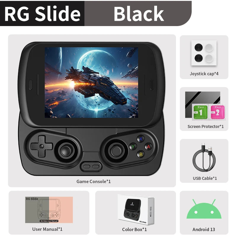Anbernic RG Slide Retro Handheld Game Console 4.7"