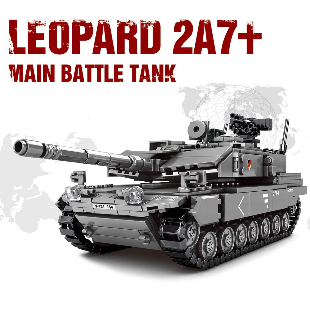 WW2 Leopard 2A7 Army Main Battle Tank