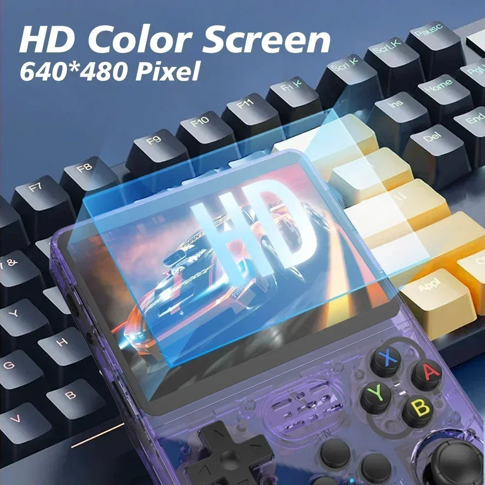 R36S Retro Handheld Game Console Linux System 3.5 Inch IPS
