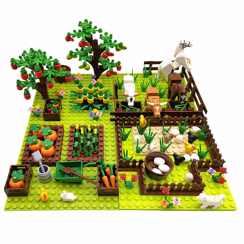 Farm Set with Figures