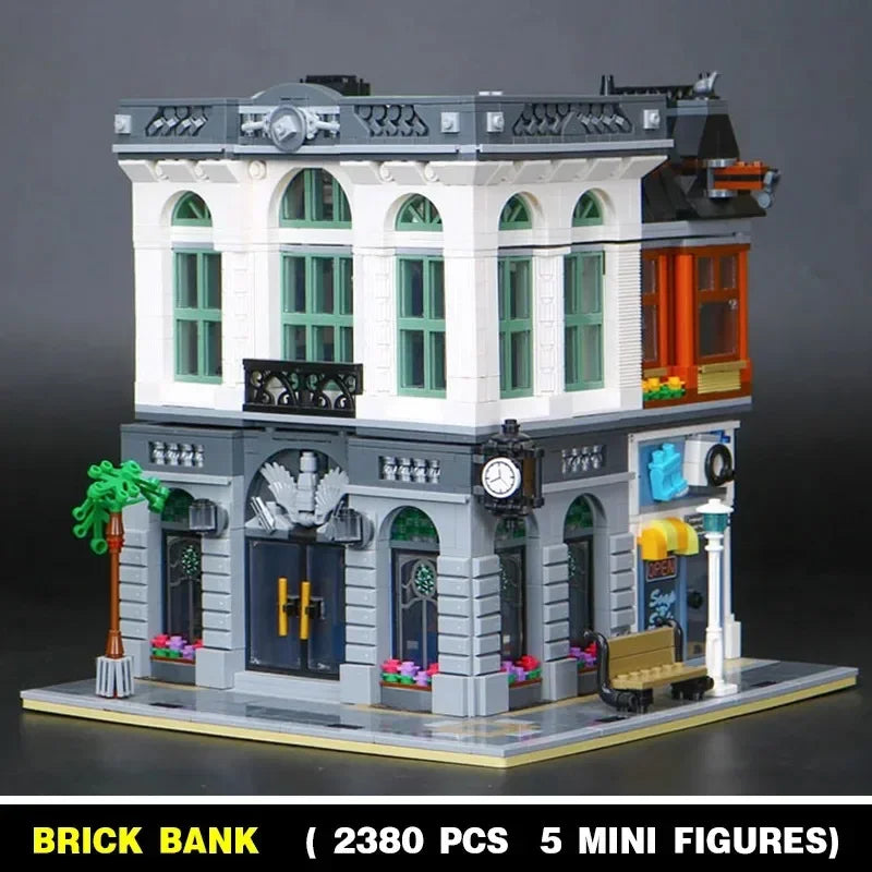 European House/Bank | City Street