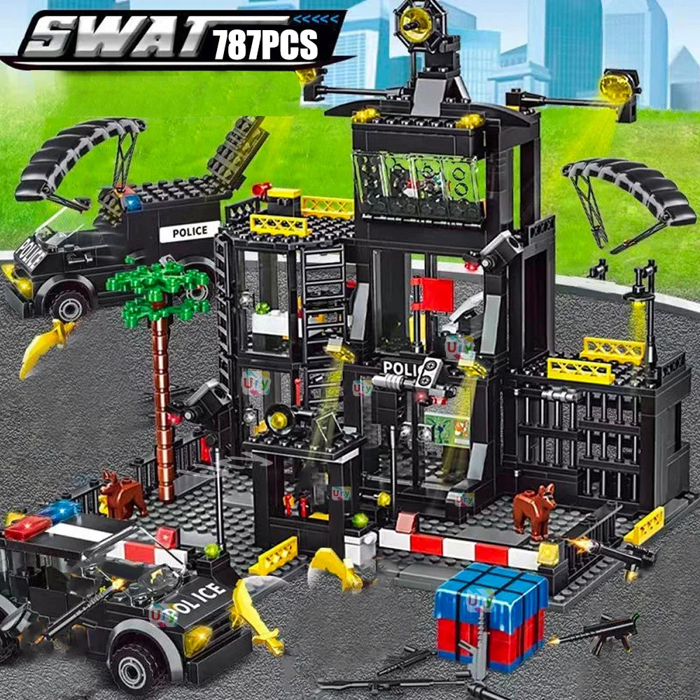 SWAT/Police Station MEGA Set