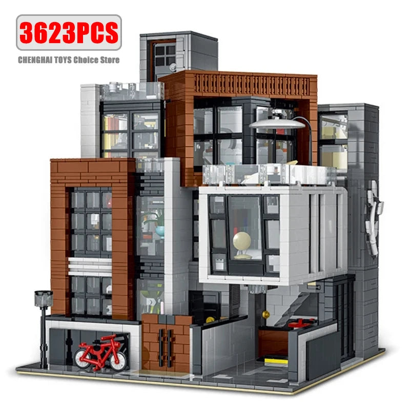 Modern Villa Modular City Building