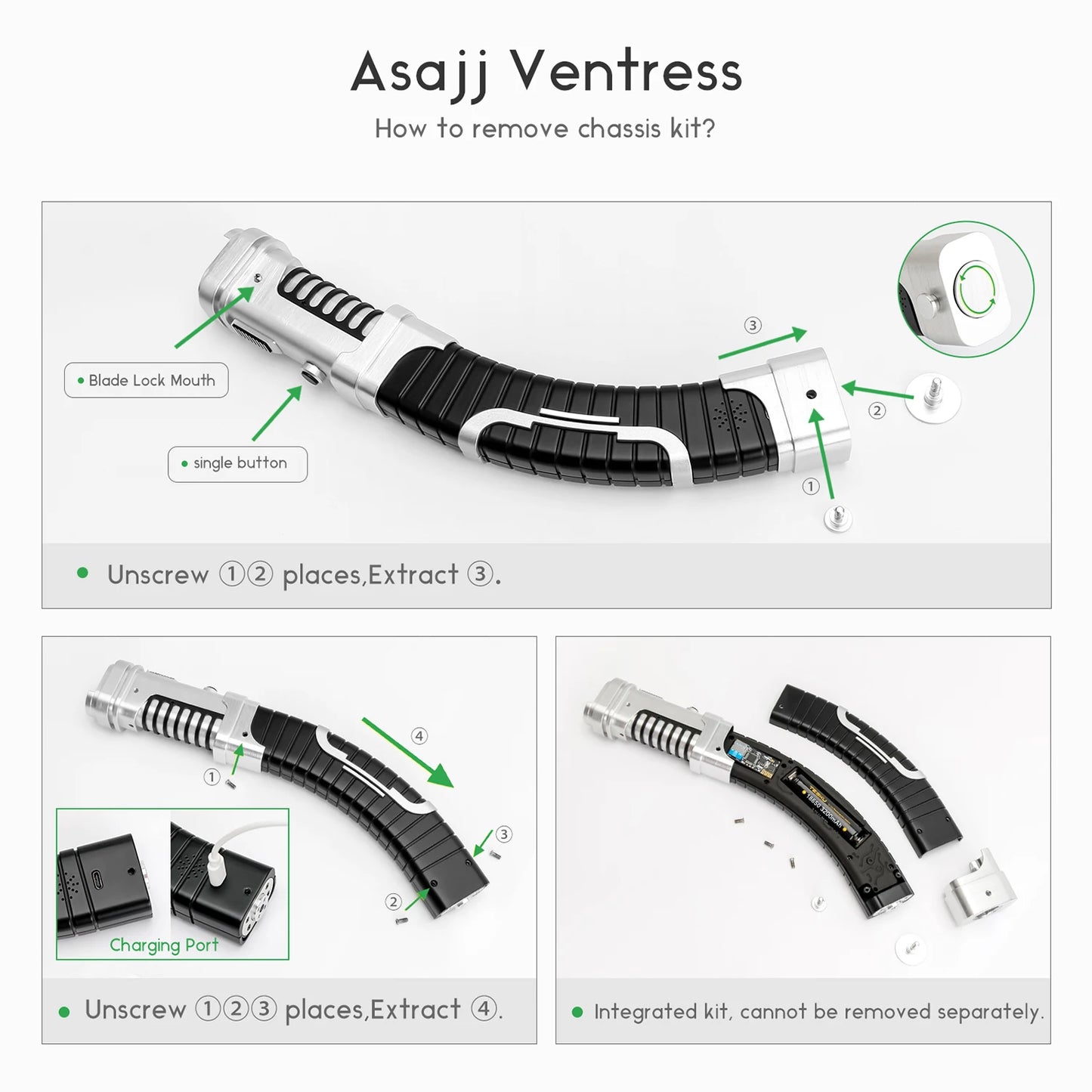 TXQ Saber Asajj Curved | App Controlled