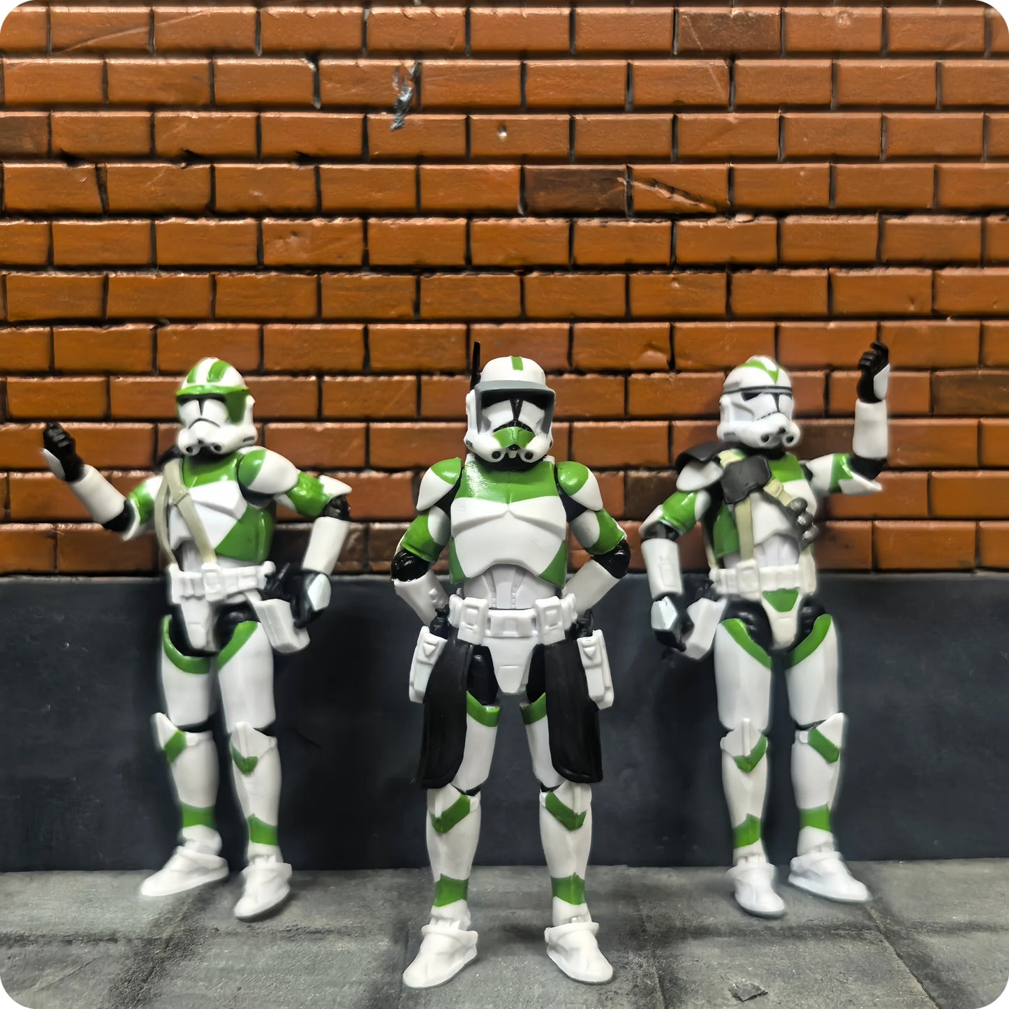 Star Wars  Clone Trooper  212th or 442nd Siege Battalion |  3.75 Inch figure