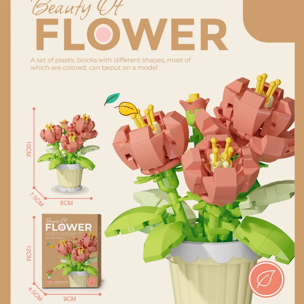 Mini Flower with Pot