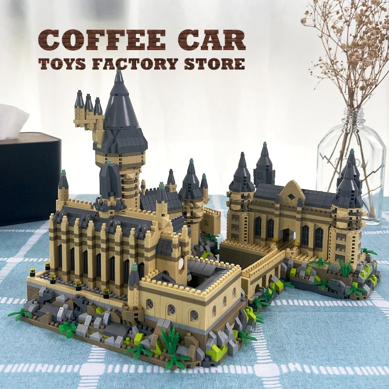 Harry Potter style Hogwarts Castle (2 versions to pick)