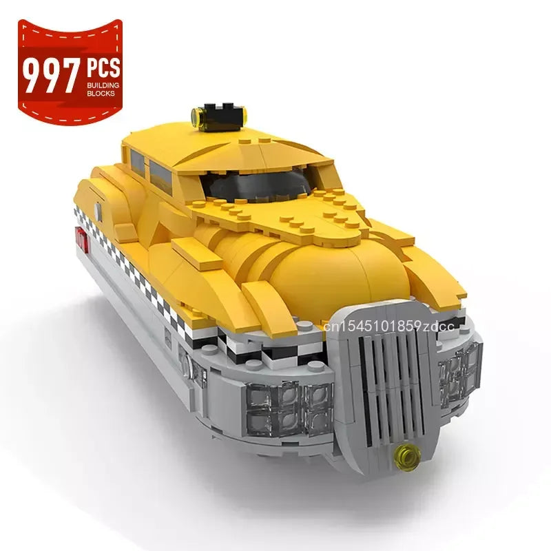 5th Element Floating Police Car + Taxi MOC