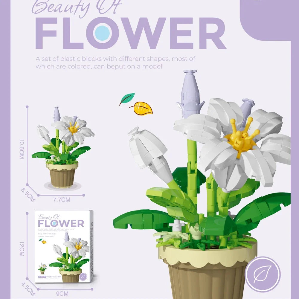 Mini Flower with Pot