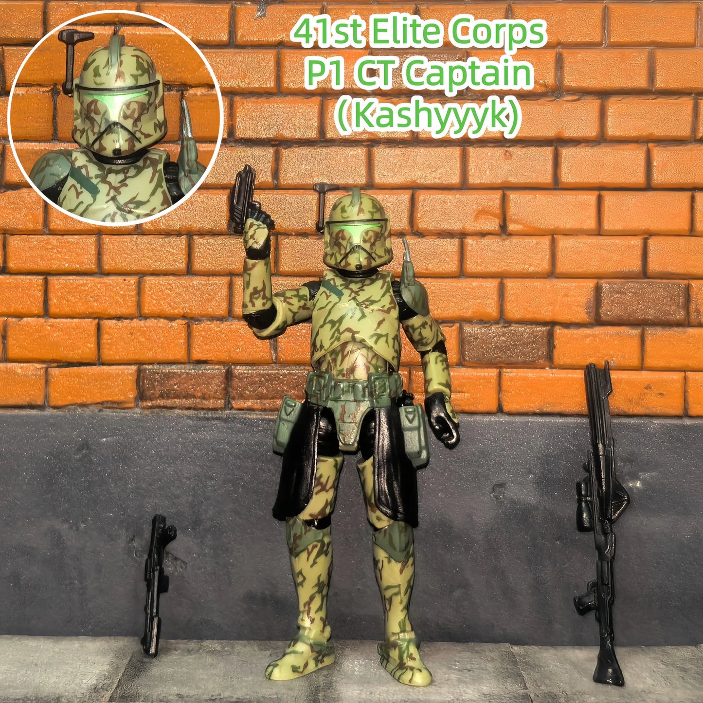 Star Wars Clone Trooper 41st Elite Corps or  501st Legion | 3.75 Inch figure