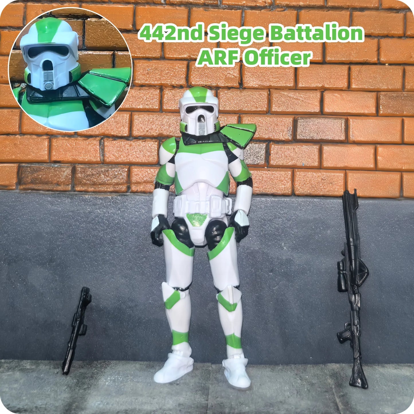 Star Wars  Clone Trooper  212th or 442nd Siege Battalion |  3.75 Inch figure