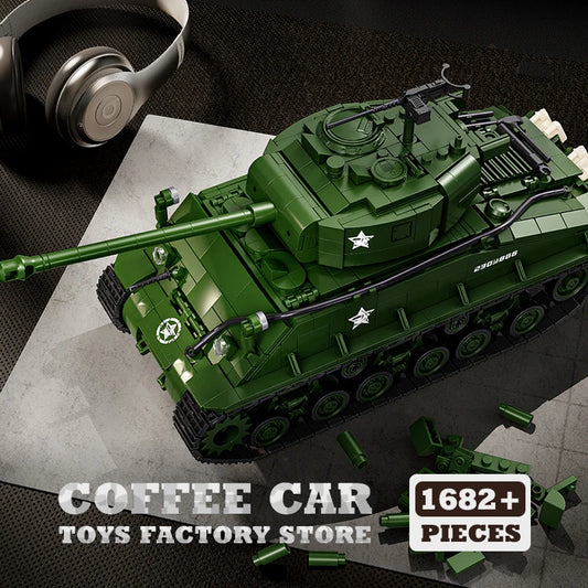 WWII US Army M4 Tank