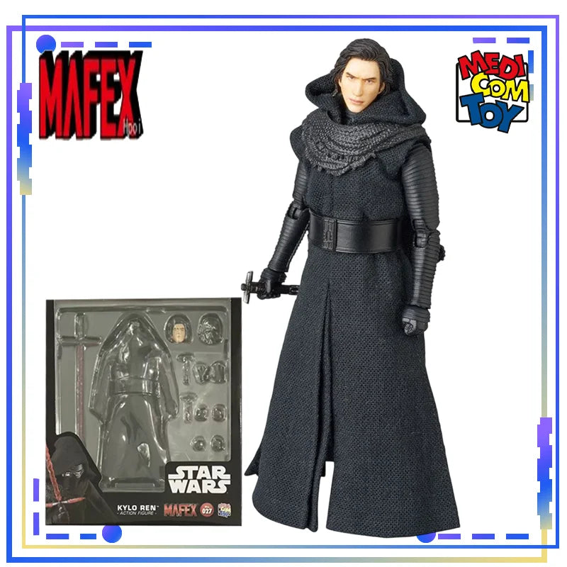 Medicom Toy Genuine MAFEX No.259 Stormtrooper (TM) Ver. 2.0 MAFEX No.256 The Mandalorian (Chrome Ver) Action Figure Toy Boy Gift