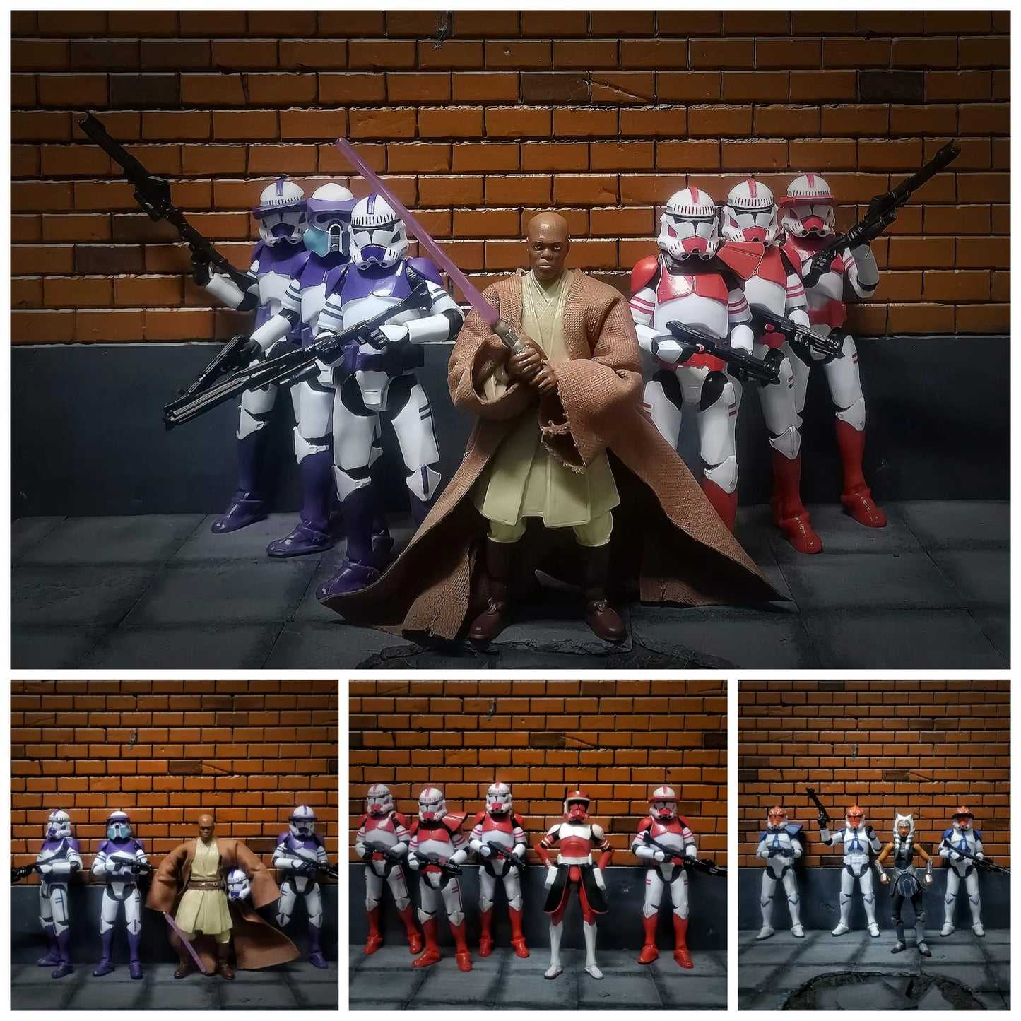 Star Wars 3.75 Inch Trooper 1/18 Clone Troopers (you pick)