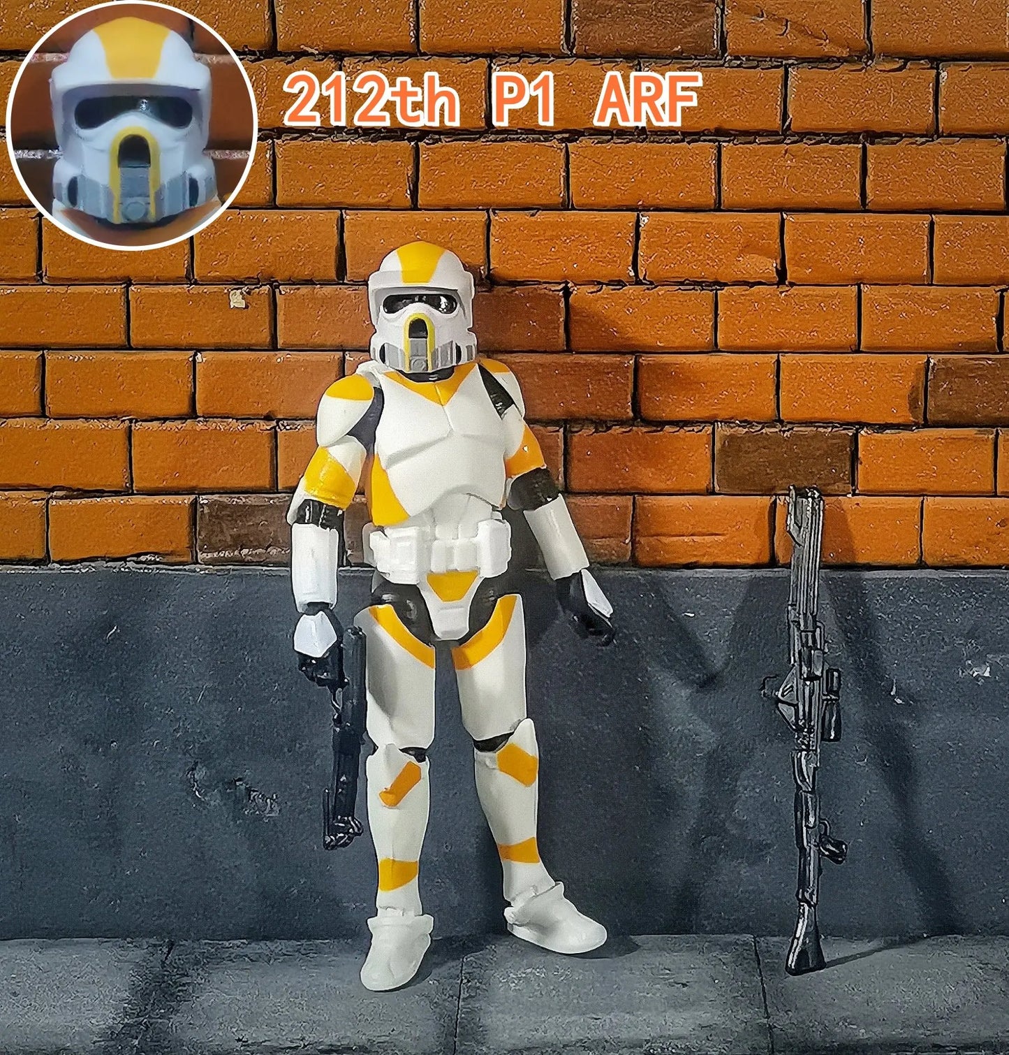 Star Wars  Clone Trooper  212th or 442nd Siege Battalion |  3.75 Inch figure