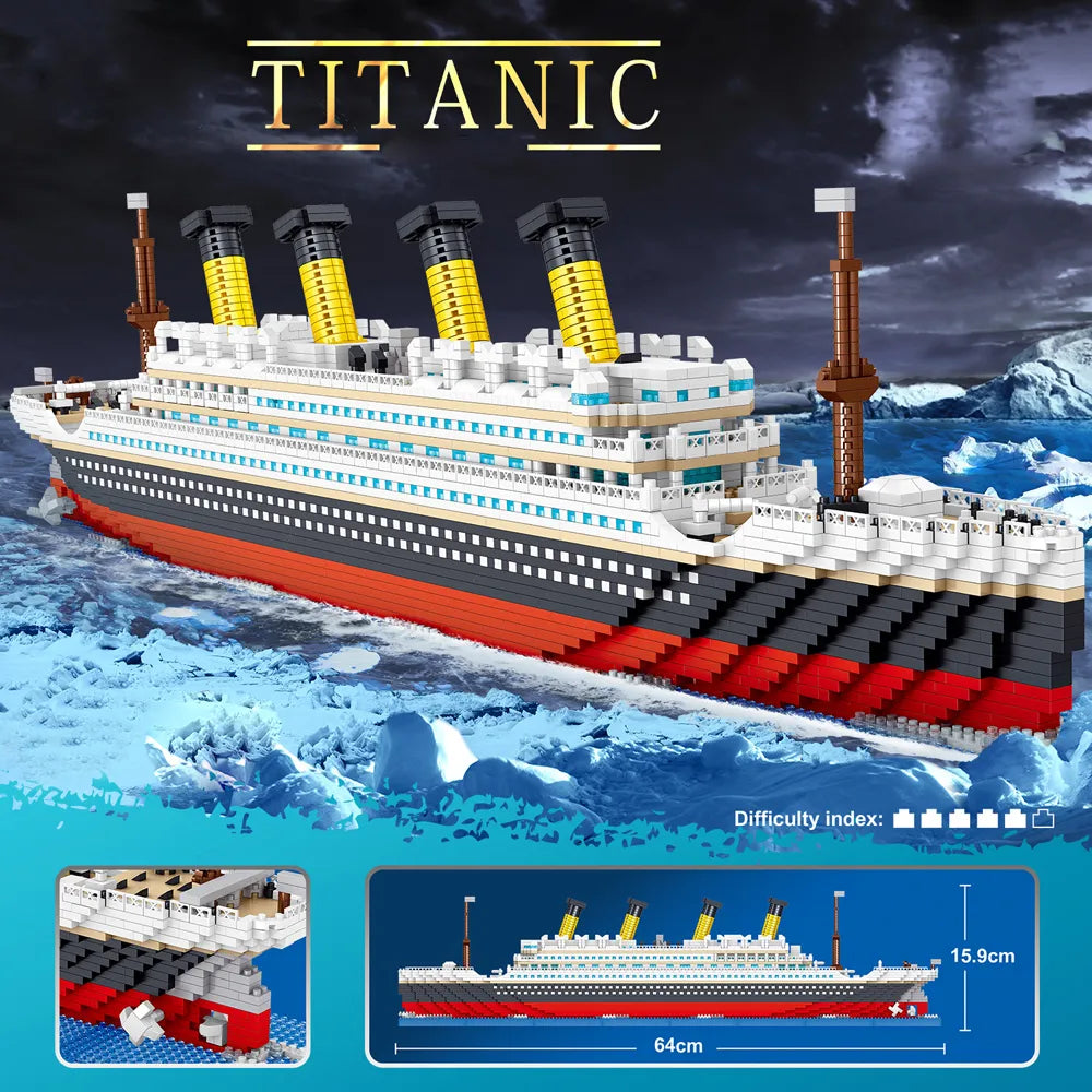 Titanic 3D Mini Bricks