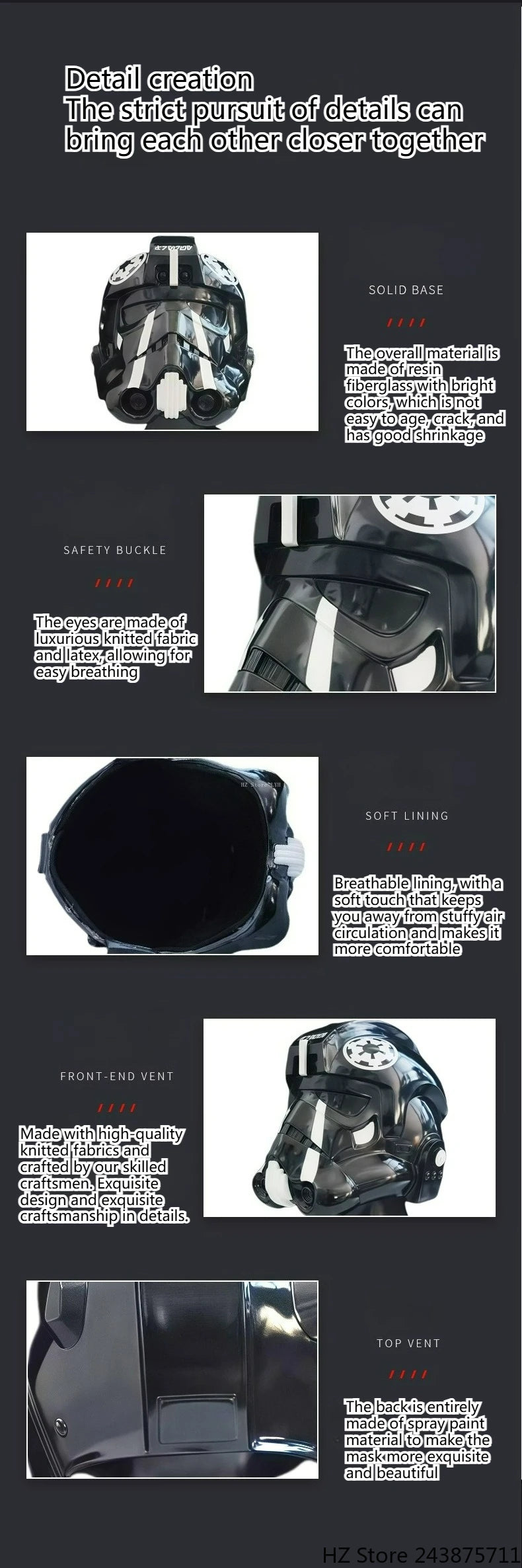 Star Wars Imperial Pilot Helmet