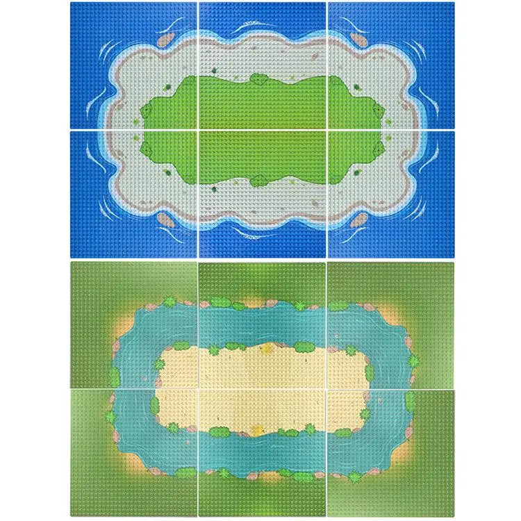 32x32 32x16 Dots Classic Base Plates (multi color options)