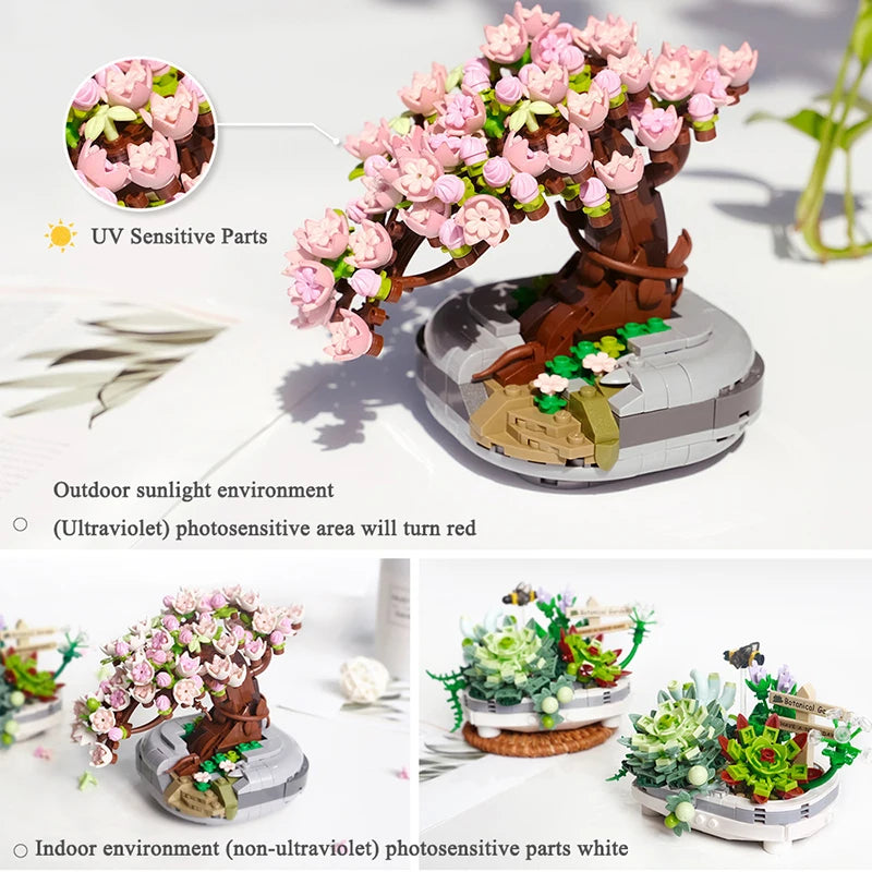 Bonsai, Cherry Blossom, etc. (you pick!) mini blocks