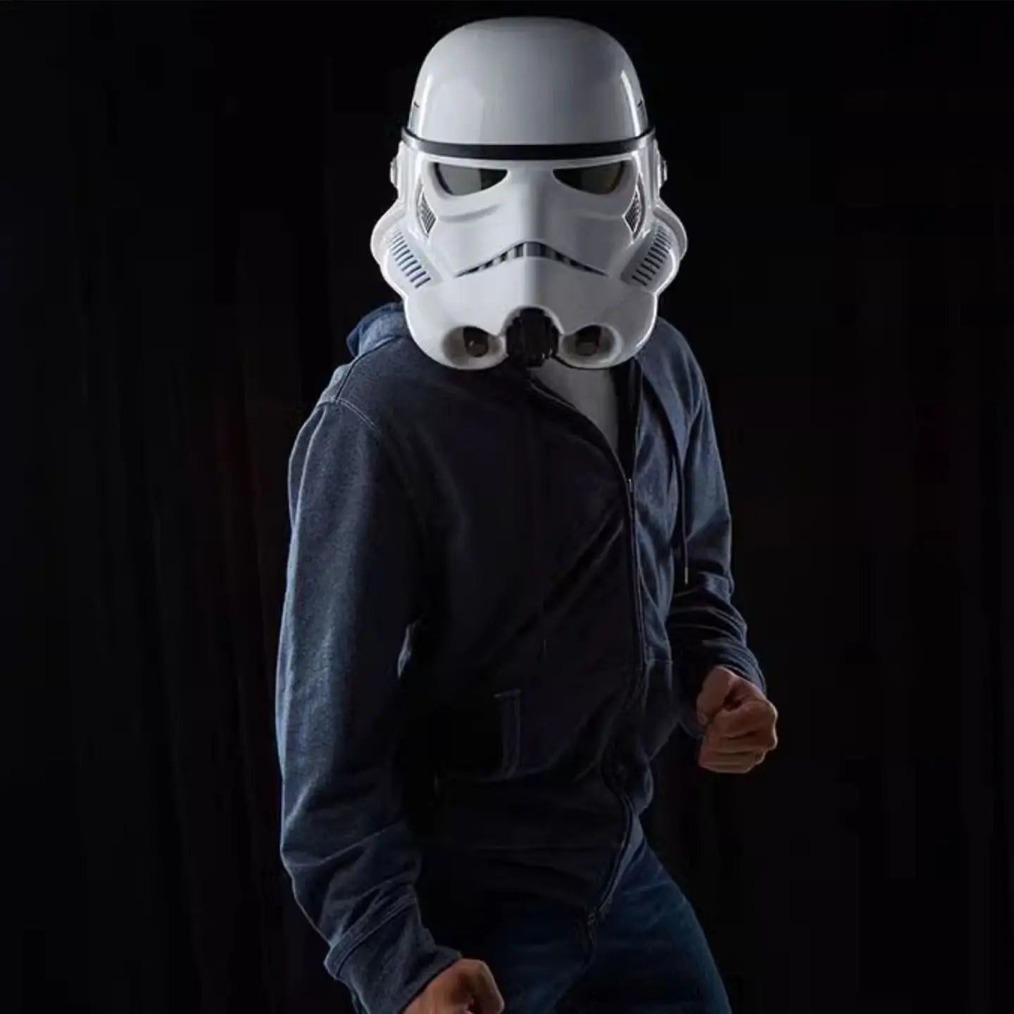 Original Hasbro STAR WARS The Black Series Rogue One Imperial Stormtrooper Electronic Helmet B7097