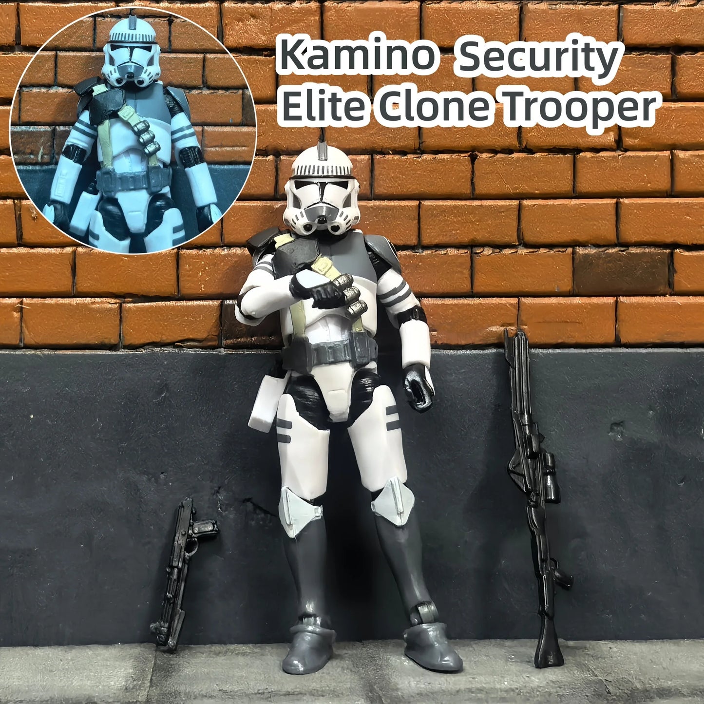 Star Wars 3.75 Inch Trooper 1/18 Clone Troopers (you pick)