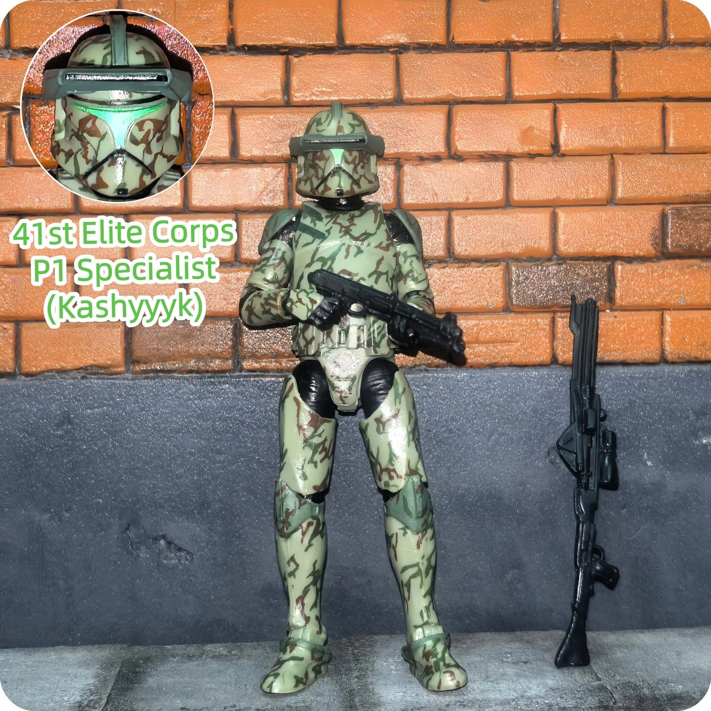 Star Wars Clone Trooper 41st Elite Corps or  501st Legion | 3.75 Inch figure