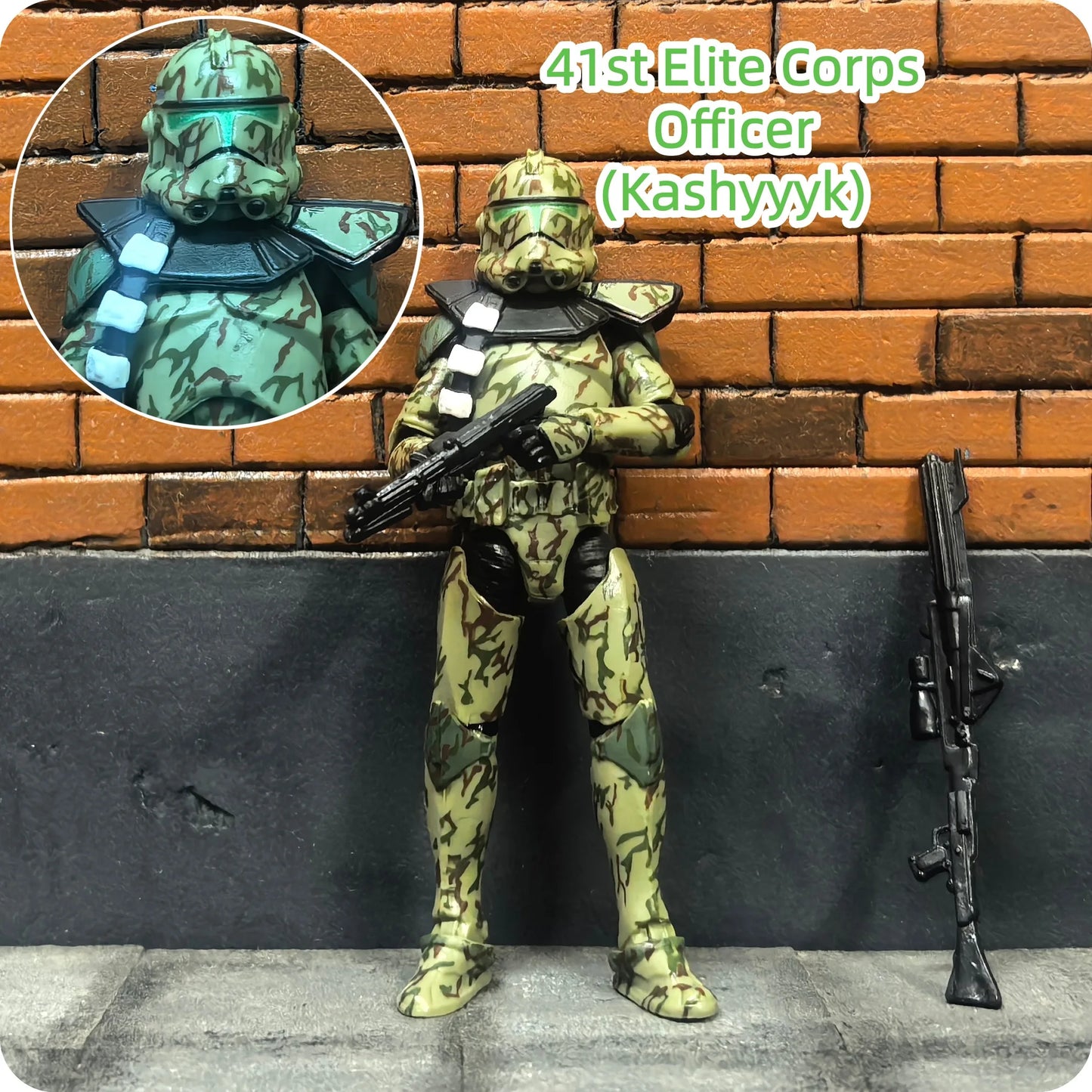 Star Wars Clone Trooper 41st Elite Corps or  501st Legion | 3.75 Inch figure